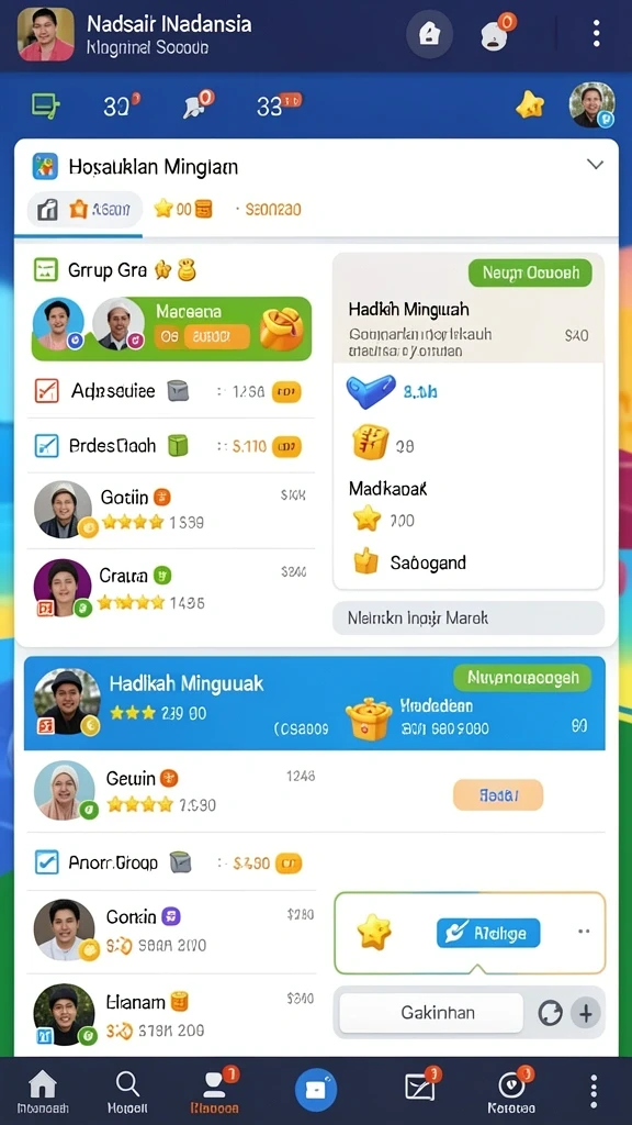 dentoto - Beragam karakter unik untuk dipilih.