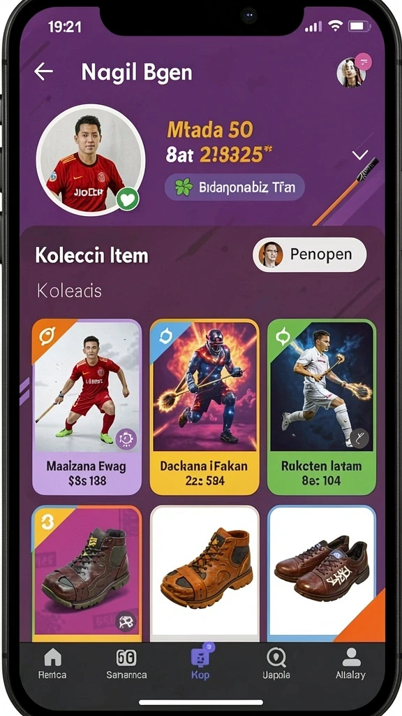 id66 - Karakter unik dengan berbagai pilihan kostum.