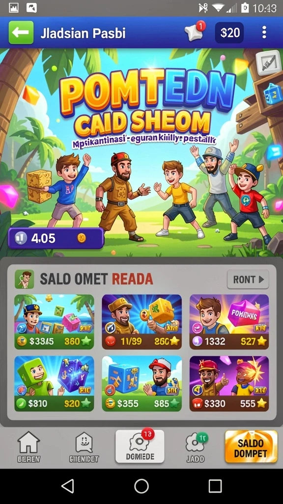 kelinci88 - Momen seru saat bermain multiplayer dengan teman.