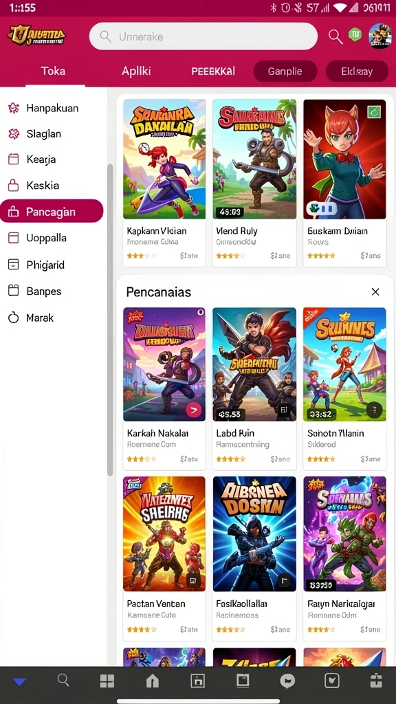 naga11 - Screenshot aksi seru dalam misi yang menantang.