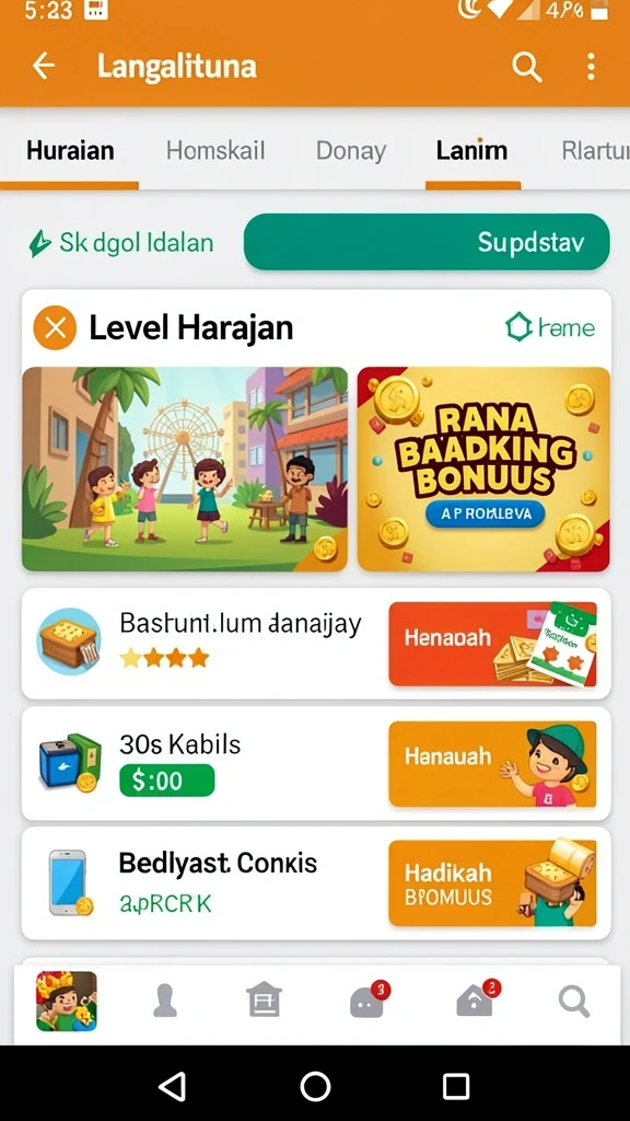 playwin - Fitur leaderboard untuk bersaing dengan pemain lain.