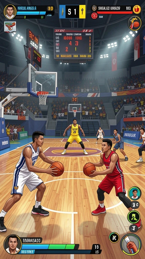 prg007 - Screenshot memperlihatkan sistem peningkatan karakter dalam game.