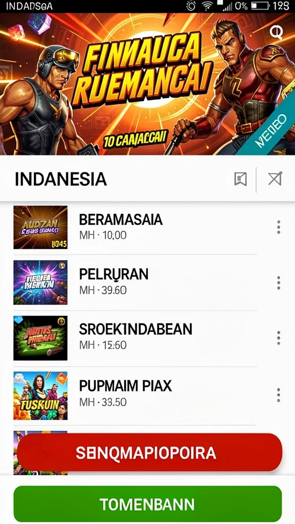rpwin1 - Tampilan menu utama yang menarik dan mudah dinavigasi.